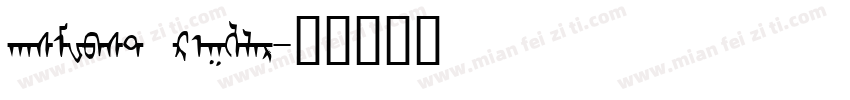 hasMWbst Regular字体转换